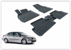 PASPAS 3D X-MAT HAVUZLU RENAULT MEGANE 2 03-09 SİYAH