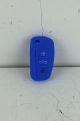 KONTAK ANAHTAR KUMANDA KORUYUCU KILIF SİLİKON MAVİ AUDI A3 12-20