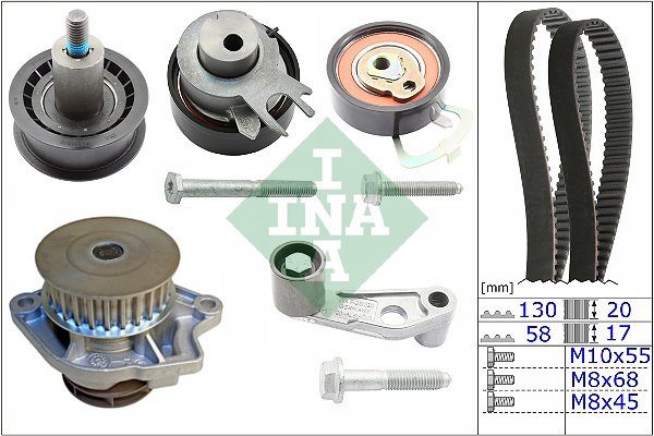 DEVİRDAİMLİ TRİGER SETİ 130x200 - 058x170 POLO-CORDOBA-GOLF 4 1.4-1.6 16V BCB-BBY-BUD