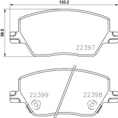 ÖN BALATA RENAULT KADJAR 15 KOLEOS 2 15 NISSAN QASHQAI J11 13 X TRAIL 3 14