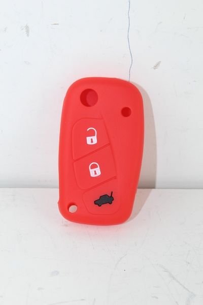 KONTAK ANAHTAR KUMANDA KORUYUCU KILIF SİLİKON KIRMIZI FIAT LINEA-FIORINO-PUNTO-NEMO-BIPPER