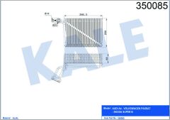 KLİMA EVAPORATÖR A4-PASSAT 1.6-1.8-1.9 TDi-2.0 97-05 A4 95-01 200x262x65 8FV351211191