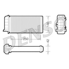 KALORİFER RADYATÖRÜ BRAVO 95-01 BRAVA 95-01 MAREA 96-02 250x140x42