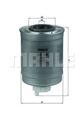 YAKIT FİLTRESİ TRANSIT TOURNEO 2.5TD-2.5DI-TRANSIT 2.5TD-2.5DI 94-00