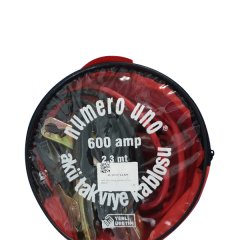 AKÜ TAKVİYE KABLOSU METAL MAŞALI - 600 Ah. ÇANTALI HIRDAVAT