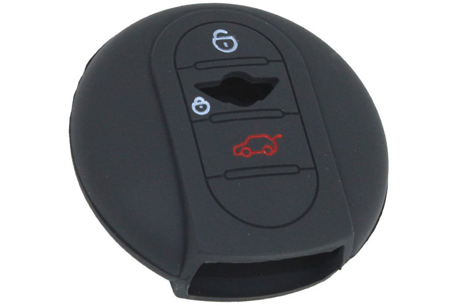 KONTAK ANAHTAR KUMANDA KORUYUCU KILIF SİLİKON 2 TUŞ SİYAH BMW F56 F55 F54