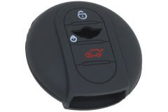 KONTAK ANAHTAR KUMANDA KORUYUCU KILIF SİLİKON 2 TUŞ SİYAH BMW F56 F55 F54