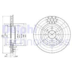 ON FREN DISKI FIAT TIPO 91 95 PUNTO 99 12 COUPE 96 00 ALFA ROMEO 146 95 01 145 95 01 LANCIA DELTA 2 93 99 DEDRA 91 99