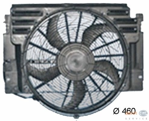 KOMPLE FAN 400 W PREMIUM LINE BMW M54 M62 X5 E53