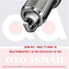 ATESLEME BUJISI P207 P307 P206 P405 YM PARTNER 2 PARTNER TEPE P1007 P308 C2 C3 C3 2 C3 PLURIEL XSARA 2 XSARA PICASSO BERLINGO 2-3 C4 C4 2 DS4 TU5JP4-P206 GTI P307 P406 YM P607 P807 C8 C5 EW1