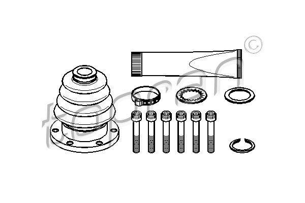 016 AMORTİSÖR TOZ KÖRÜĞÜ GOLF 5-6-JETTA 3-4-A1 10-15 ALTEA 10