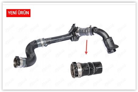 RADYATÖR ALT HORTUMU FORD FOCUS 3-C MAX 2-KUGA 1.6 TDCI-TOURNEO CONNECT 1.5 TDCI 13