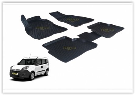 x PASPAS 3D X-MAT HAVUZLU OPEL COMBO D 11 SİYAH