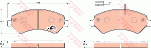 ÖN FREN BALATASI BOXER-DUCATO-JUMPER 06 16