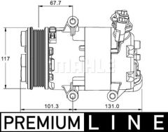 KLIMA KOMPRESORU FREELANDER 2 L359 2.2 TD4 06 14 PREMIUM LINE