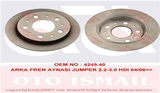ARKA FREN DISKI FIAT DUCATO 06 BOXER 06 JUMPER 06 2.0 HDI 2.2HDI-3.0HDI 280x16x5DL