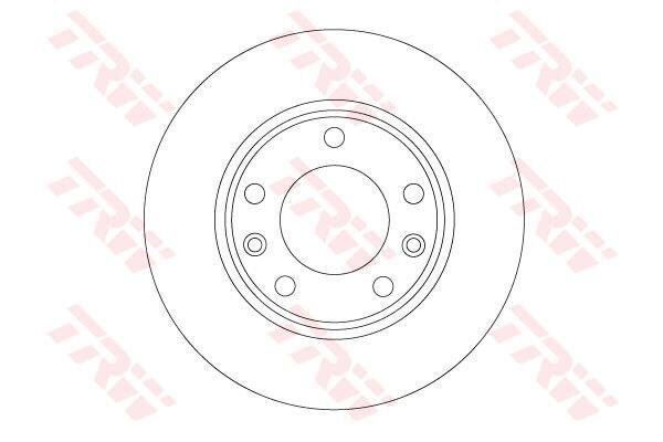 ARKA FREN DİSKİ PEUGEOT P308 13 21 249x35x5DL DOLU