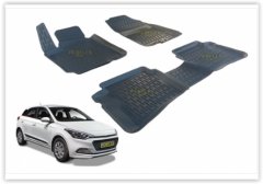 PASPAS 3D X-MAT HAVUZLU HYUNDAI İ20 15-20 SİYAH