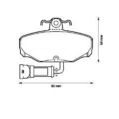ARKA BALATA FİŞLİ ESCORT 4-SCORPIO-GRANADA-SIERRA 0986TB2105