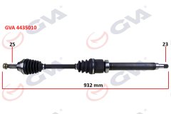 ÖN AKS KOMPLE SAĞ FORD FOCUS 1 1.4 16V-1.6 16V-1.8 16V-1.8TDCI 98>04 934MM