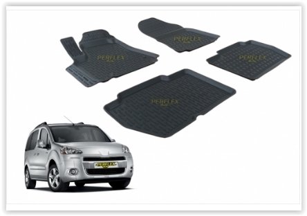 PASPAS 3D X-MAT HAVUZLU PEUGEOT PARTNER TEPEE 08 SİYAH 90 BG