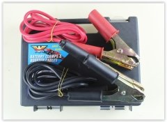 AKÜ TAKVİYE KABLOSU METAL MAŞALI - 400 Ah. PLASTİK KUTULU HIRDAVAT