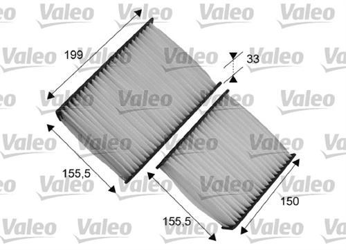 POLEN FİLTRESİ P207 1.4-1.4HDI-1.6HDI-1.4 16V-1.6 16V 06 C3 2 1.4-1.4HDI-1.6HDI 09