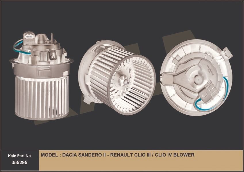 KALORİFER MOTORU RENAULT CLIO 4 12 0.9TCe H4B 1.2 D4F 1.2TCe H5F 1.5dCi K9K DACIA SANDERO 2 12 0.9TCe H4B 1.0SCe B4D 1.2 D4F 1.2TCe H5F 1.5dCi K9K
