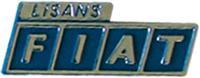 ARKA YAZI LİSANS FIAT MAVİ