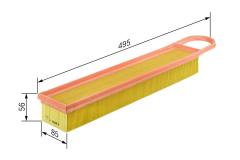 HAVA FİLTRESİ C3 09 C4 08 BERLINGO 10 P207 07 P308 07 P3008-PARTNER TEPEE 10 1.4-1.6 16V