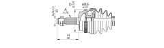 ÖN AKS SAĞ MASTER G9U 2.5 DCİ