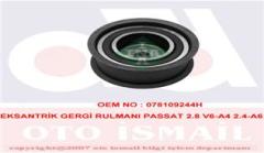 EKSANTRİK GERGİ RULMANI PASSAT 2.8 V6 97-05 - A4 2.4-2.8 - A6 2.4-2.7-2.8 95-05