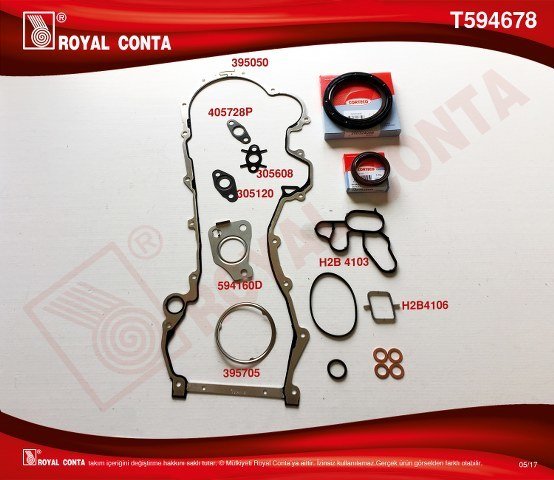 ALT TAKIM CONTASI CORTECO KEÇELİ DOBLO-PUNTO-500 1.3MTJ 10 199.A3/A9/B1/B4-223.A9