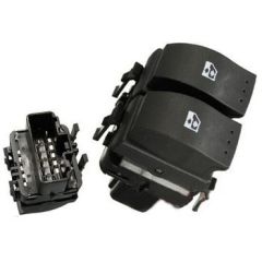 CAM AÇMA KAPAMA ANAHTARI ÖN SOL ÇİFTLİ CLİO 3 10 FİŞLİ