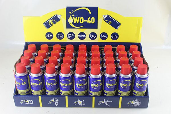 WO-40 PAS SÖKÜCÜ VE YAĞLAYICI ÇOK FONKSİYONLU SPREY 200ML Koli 36 Ad palet 2880