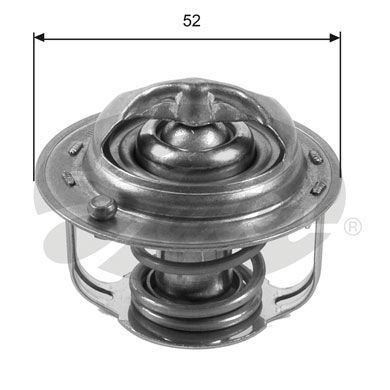 TERMOSTAT 82C HYUNDAI GETZ 02-04 SEDICI 06-14 GRAND VITARA 96-02