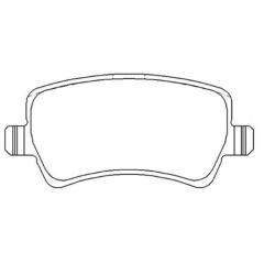 ARKA FREN BALATASI S-MAX 09 06 GALAXY 3 06 VOLVO S60 10 S80 06 V60 -V70 06 XC60 08 XC70 06 RANGE ROVER EVOQUE 11