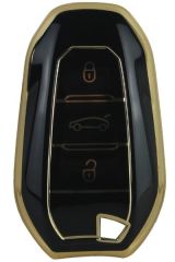 KONTAK ANAHTAR KUMANDA KORUYUCU KILIF TPU SİLİKON SİYAH CITROEN C5 AIRCROSS-C3-C4-C-ELYSEE