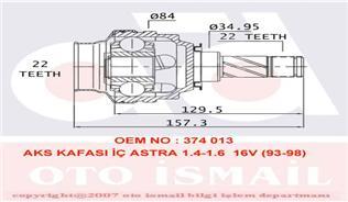 AKS KAFASI İÇ ASTRA 1.4-1.6 16V 93-98
