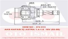 AKS KAFASI İÇ ASTRA 1.4-1.6 16V 93-98