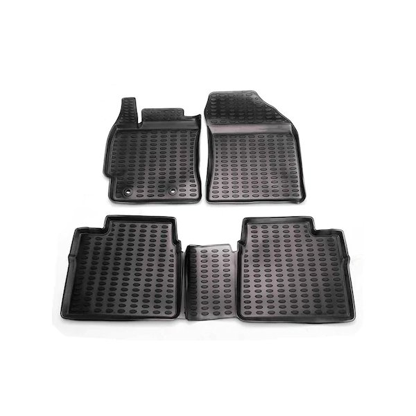 PERFLEX 3D X-MAT HAVUZLU PASPAS ÇEŞİTLERİ SİYAH VOLKSWAGEN T-ROC 2017 3D X-MAT 5 PCS