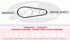 x TRİGER KAYIŞI 122x090 ESCORT 1.4-1.6 8V 85-90 -FIESTA 1.4-1.6 8V 89-96 ORION 1.4-1.6 CT784