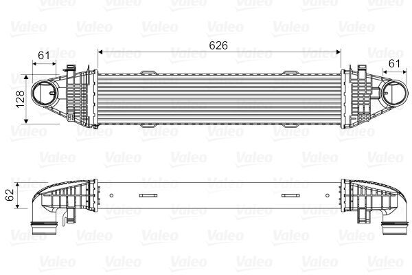 TURBOSARJ RADYATORU MERCEDES W204 S204 C204 W212 C207 R172