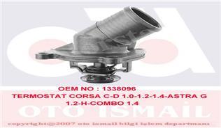 TERMOSTAT KOMPLE ASTRA F-G-H-CORSA B-C-D-COMBO-TIGRA Twinport-1.2 16V-1.2- 1.4
