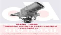 TERMOSTAT KOMPLE ASTRA F-G-H-CORSA B-C-D-COMBO-TIGRA Twinport-1.2 16V-1.2- 1.4