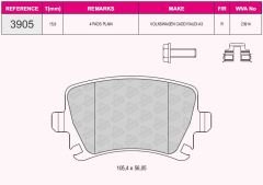ARKA BALATA PASSAT-CC-CADDY-GOLF5-GOLF6-JETTA-A3-A6-LEON-OCTAVIA-SUPERB 04 GDB1622