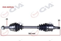 KOMPLE AKS SOL FIORINO 1.3 MJT A/T 08-13 İÇ AKS KAFALI