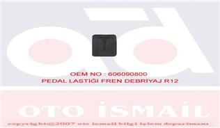PEDAL LASTİĞİ FREN DEBRİYAJ R12