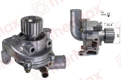 DEVİRDAİM SU POMPASI MAZDA E2200 R2 / KIA BESTA R2 2.2L 93-> / SUZUKI VITARA 2.0L RF SV420D SQ420D 9 4-03