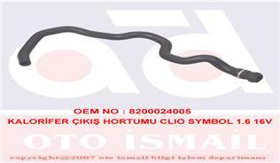 KALORİFER ÇIKIŞ HORTUMU CLIO SYMBOL 1.6 16V